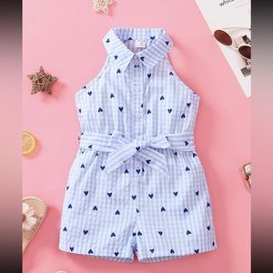 Shein girls one piece set